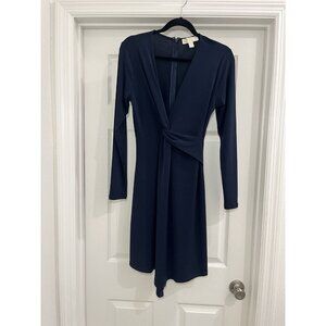 MICHAEL KORS Blue Midi Dress - Size 4